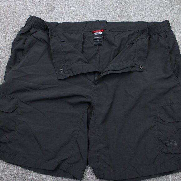 The North Face Ajdm Horizon Peak Shorts Mens 2XL XXL Gray Cargo Nylon 10" inseam - Picture 9 of 13